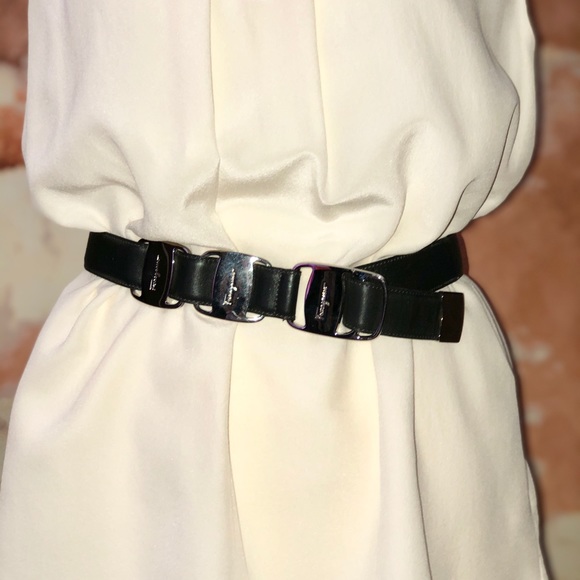 Salvatore Ferragamo leather belt main image 6